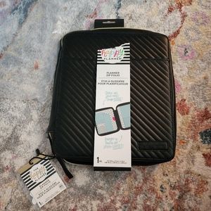 The Happy Planner Zip Folio Quilted Black